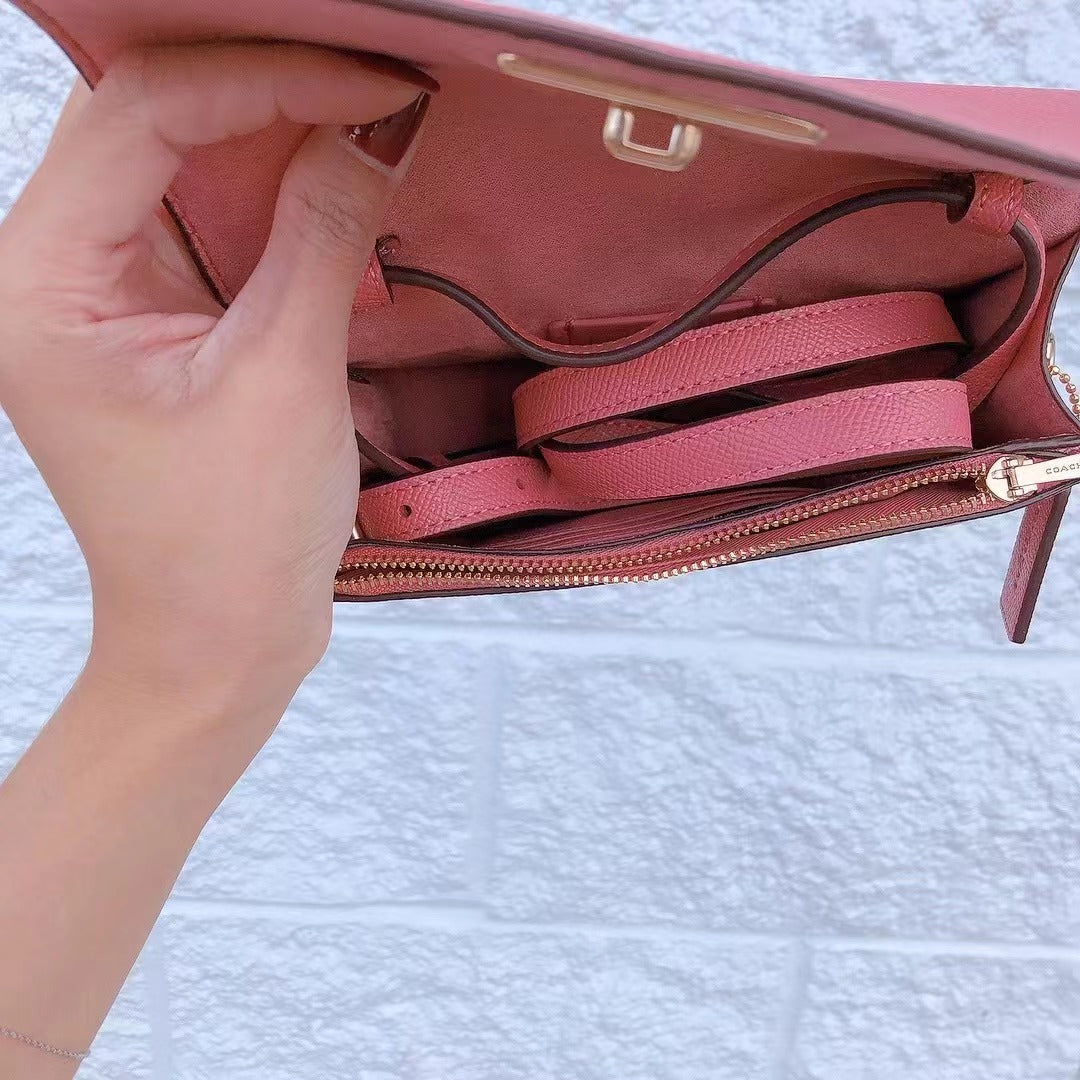 Coach C5626 Mini Brynn Crossbody In IM/Taffy Coach C5626 Mini Brynn Crossbody In IM/Taffy